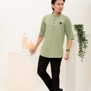 Kurta Short Sleeve - Green