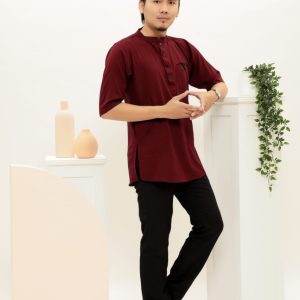 Kurta Short Sleeve - Red