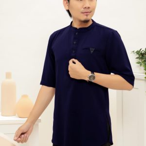 Alternative view of Kurta Short Sleeve - Black
