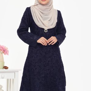 Alternative view of Buju Kurung Navy Blue
